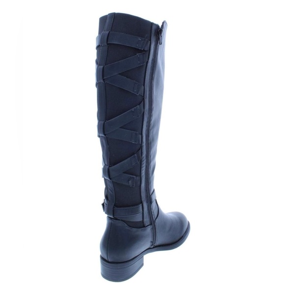 Thalia Sodi Women’s Sz 8.5 Wide Over the Knee Boots Veronikap Black - Picture 8 of 8